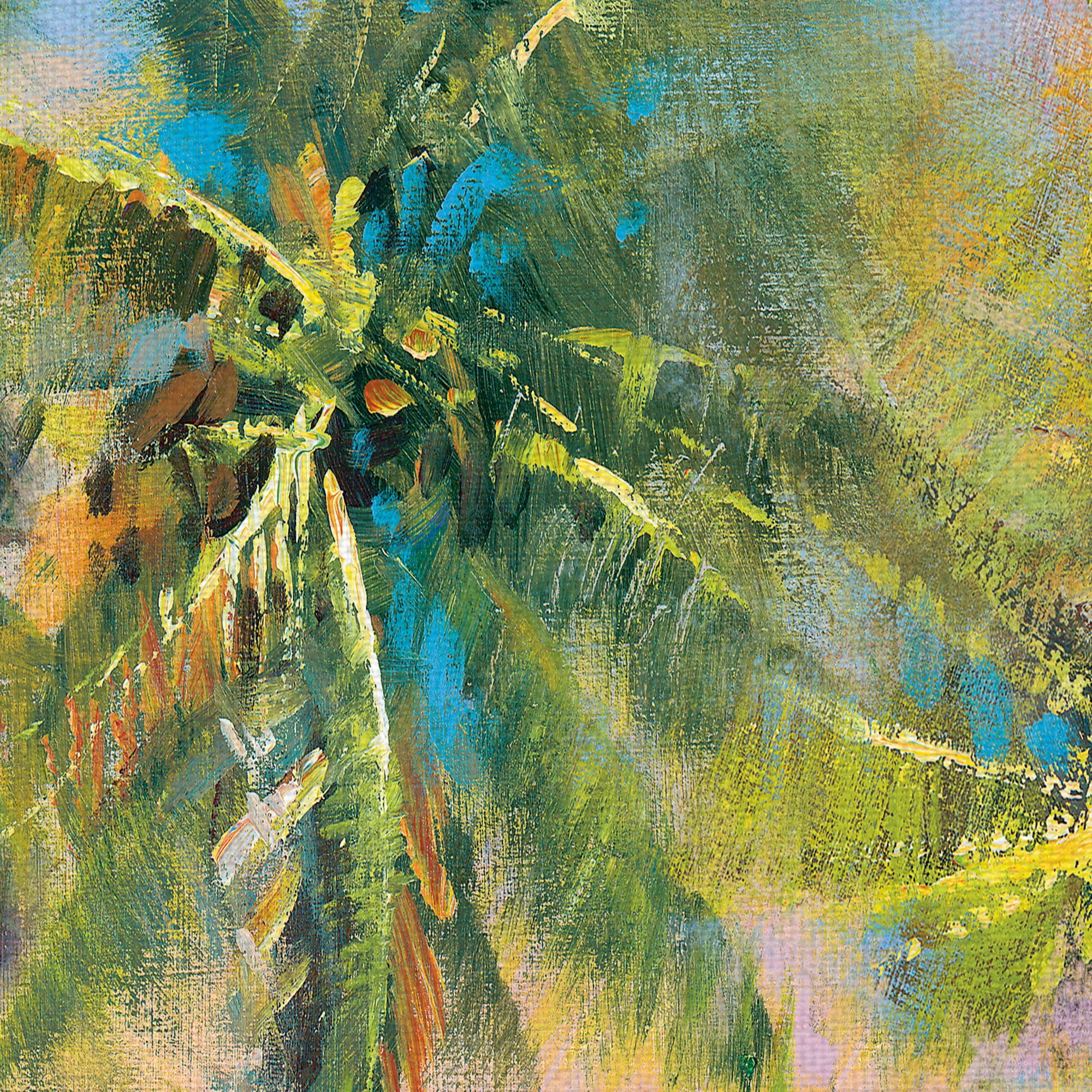 Masterpiece Art Gallery Palm Collage By Paul Mathenia Canvas Art Print 18" x 24"