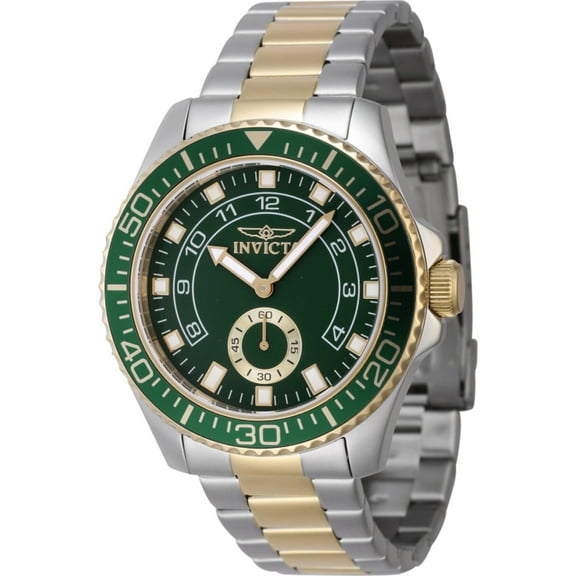 Invicta Pro Diver Quartz Green Dial Men's Watch 47129