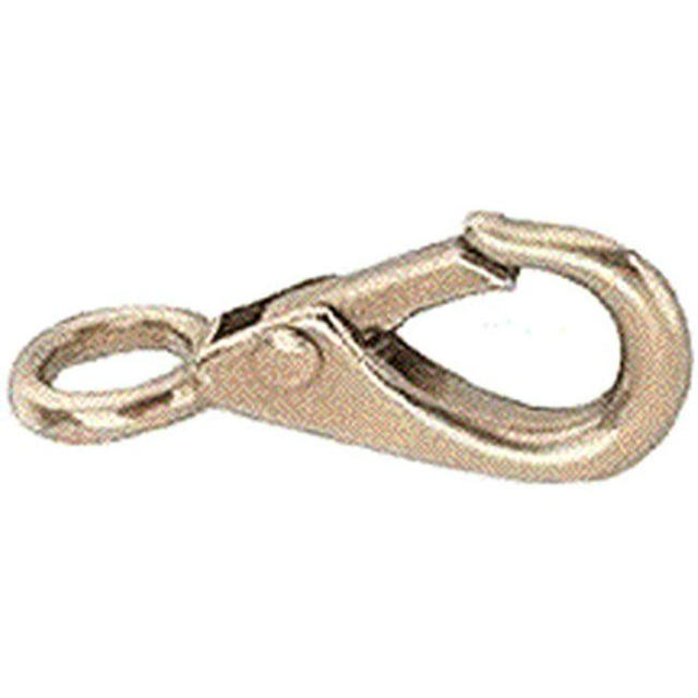 0.63 in. Stainless Steel Rigid Round Eye Quick Snap