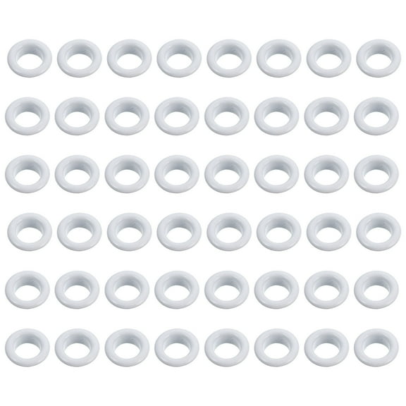 FRCOLOR 200 Pcs Eyelet Punch Kit Eyelets Convenient Grommets 1.50X1.50X1.00CM White