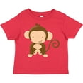 thumbnail image 3 of Inktastic Happy Monkey Boys or Girls Toddler T-Shirt, 3 of 5