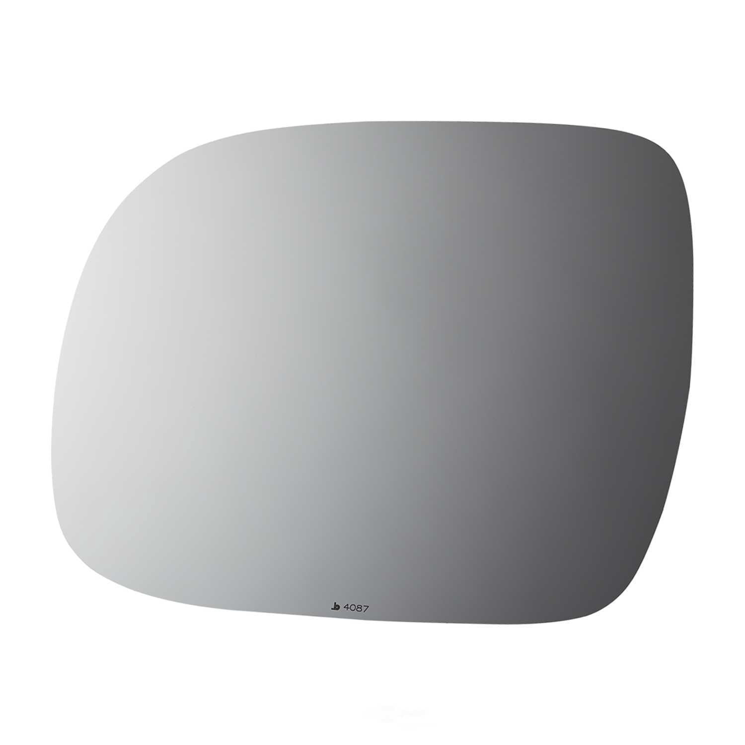 Burco Side View Mirror Replacement Glass - Clear Glass - 4087
