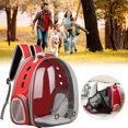 thumbnail image 1 of Mochila Extensible Para Llevar Gatos, Bolsa Para Gatos, Mochila Ligera Y Transpirable Para Llevar Cápsulas Para Gatos Yuarrent AP007860-02, 1 of 6