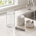 thumbnail image 3 of 180ml Glass Seasoning Jar with Measuring Dispensing Lid, Kitchen Spice Shaker and Pour Bottle with Airtight Seal, Refillable Condiment Container for Salt, Sugar, Pepper and Seasonings, 3 of 5