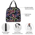 thumbnail image 4 of Disketp Snake And Flower for Insulated Lunch Bag for Women and Men, Perfect for Work, Hiking, Picnic, 4 of 8