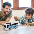 thumbnail image 5 of Pull Back Toy Bus, Realistic Miniature Vehicle with High-Speed Action, Durable ABS Car for Imaginative Play, Friction-Powered Kids Gift, Toddler Travel Toy with Detailed Design, 5 of 5