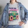 thumbnail image 3 of Retro Boombox Please Be Patient With Me I'm From the 1900s Funny Meme Tee, 3 of 5