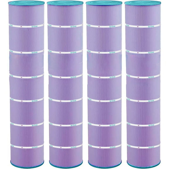 Hurricane 4 Pack HF7494-04P Purple Platinum Pool Filter Cartridge Replacement