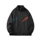 thumbnail image 1 of Puntoco Chaqueta Informal De Manga Larga Con Solapa Y Bolsillo Holgado Con Cremallera Y Bloques De Color Para Hombre, 1 of 6