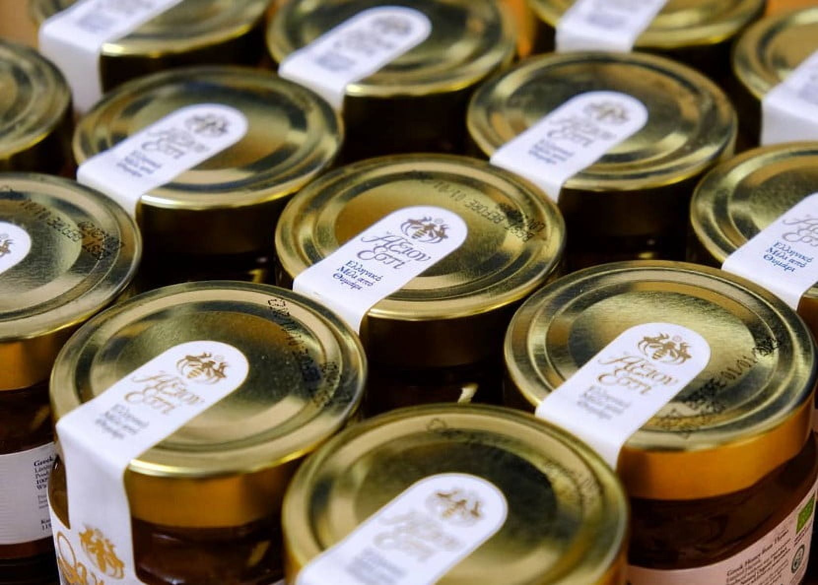 Axion Esti Organic Fir Golden Honey imported from Greece, 250g