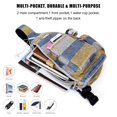 thumbnail image 6 of HAWEE Sling Backpack Chest Shoulder Bag Crossbody Cycling Travel Hiking Daypack for Men Women With Earphone Hole, 6 of 7