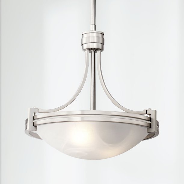 Possini Euro Design Brushed Nickel Mini Pendant Light 12 1 ...