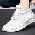 thumbnail image 2 of Zapatos para correr Moda Senderismo Zapatos para mujer para gimnasio Viajes Trabajo (38 Blanco) Wdftyju  Tenis De Mujer Tenis De Hombre, 2 of 6