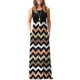 thumbnail image 1 of Vestido largo suelto sin mangas de verano para mujer Vestido largo casual con bolsillos Xemadio FSHY034-104, 1 of 3