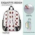 thumbnail image 5 of Students and Teens Sports Backpack - Baseball, Golf, Tennis Print, Comfortable and Water-Repellent for School and Play, 5 of 6