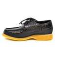 thumbnail image 3 of Crown 2 Snake & Leather Lace-Up Shoe by The British Collection, 3 of 5