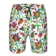 thumbnail image 4 of Kdxio Paisley Pattern Mens Casual Shorts - Drawstring Summer Beach Sports Shorts for Men, 4 of 9