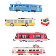 thumbnail image 2 of High-Speed Rail Bus Model PullBack Vehicle Collection Model Toy for Children(a group), 2 of 5