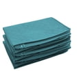 thumbnail image 5 of Bolsa de almacenamiento azul de 3 piezas, caja de almacenamiento de ropa plegable, caja de almacenamiento debajo de la cama, 48 x 35 x 20 cm, color gris, 5 of 5