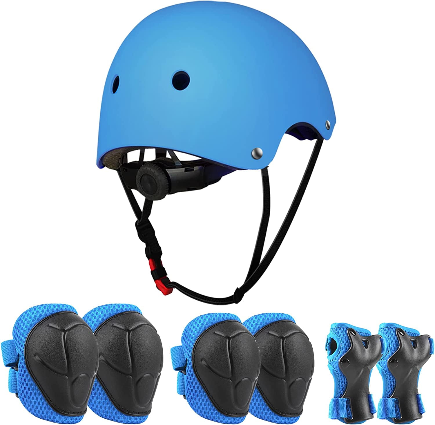 Casco De Moto Para Niños Kit De Protecciu00f3n Infantil Para