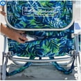 thumbnail image 4 of Tommy Bahama Beach Chair 2-pack Blue Leaves, 4 of 4
