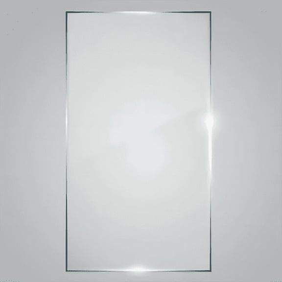 Shatter-Resistant 1/4" (6mm) Tempered Glass Shower Door with Explosion-Proof Film & Easy-Clean Coating - Durable Safety for Modern Bathrooms