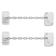 thumbnail image 1 of Cerradura Cadena Seguridad Likrtyny para Marco Ventana Autoadhesiva Limitador Ventana A Prueba 2 Uds, 1 of 9