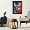 thumbnail image 4 of Watercolor French Bulldog DIY 5D Diamond Art Paint with Full Drill Round Diamond Gems Painting by Number Kits for Adults Art Craft Home Wall Decoration 15.8x19.8in(1), 4 of 8