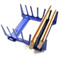 thumbnail image 1 of 6 Layers Desktop Screen Printing Squeegee Rack Silk Screen Squeegee Scraper Spatula Steel Holder Organizer Adjustable, 1 of 5