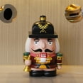 thumbnail image 4 of Resin Nutcrackers Figure Saving Banks Resin Christmas Decoration and Practical for Children, 4 of 9