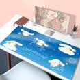 thumbnail image 1 of Alfombrilla de ratón Sanrio Cinnamoroll Kawaii para ordenador portátil, alfombrilla para teclado de gabinete de jugador de Anime, alfombrilla de escritorio de dibujos animados, 1 of 5