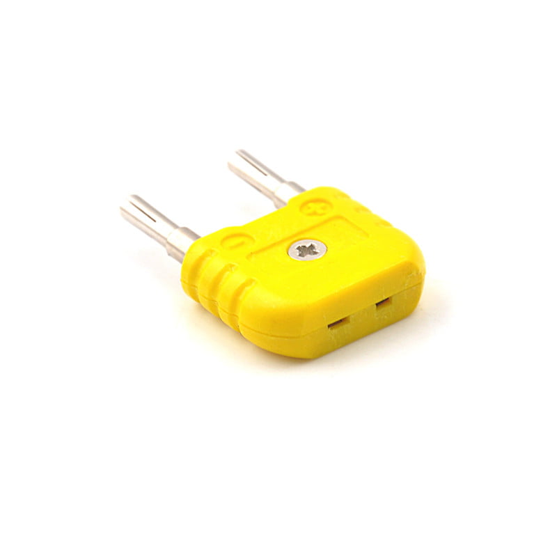 K-Type Thermocouple Adaptor Mini K Type to Round Banana Plug ThermometerRVR 