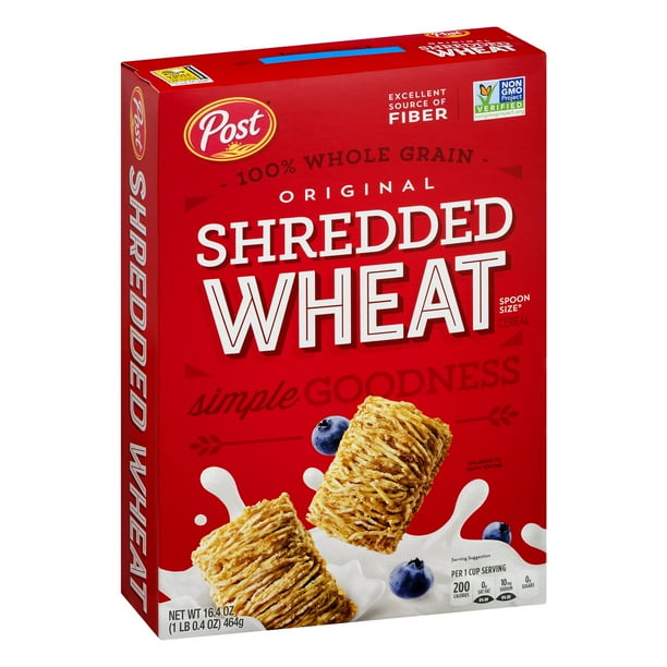 Post Spoon Size Shredded Wheat®, Whole Grain Breakfast Cereal
