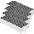 thumbnail image 1 of 4-Pack Activated Carbon Filters for Extractor Hoods, Compatible with Siemens Hz9vrcr0, Bosch Hez9vrcr0, Neff Z821vr0, 1 of 5