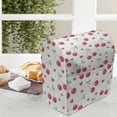 thumbnail image 3 of Cherry Stand Mixer Cover, Pinkish Summer Season Layout of Fruit with Leaf and Hearts Botany Art, Kitchen Appliance Organizer Bag Cover with Pockets, 5 Quarts, Coral Green, by Ambesonne, 3 of 4