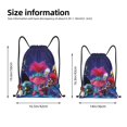 thumbnail image 2 of Zufioo Sac de Sport Imprimé Groupe de Trolls Sac de Gym à Ficelle Lavable en Machine Sac à Dos à Ficelle Robuste pour Hommes Femmes-Petit, 2 of 6