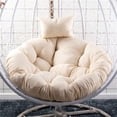 thumbnail image 1 of Cojín de asiento de cesta colgante de columpio, almohadilla de Silla de huevo suave para jardín, interior, balcón al aire libre, cojín de Silla mecedora (sin Silla), nuevo Fivean unisex, 1 of 2