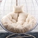 thumbnail image 1 of Cojín de asiento de cesta colgante de columpio, almohadilla de Silla de huevo suave para jardín, interior, balcón al aire libre, cojín de Silla mecedora (sin Silla), nuevo Fivean unisex, 1 of 2