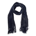 thumbnail image 2 of Women Sheer Metallic Shimmer Mesh Glitter Sparkle Scarf Shawl Wrap, 2 of 10