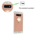 thumbnail image 6 of SOATUTO Glitter Case for Samsung S10e Mirror Case with Ring Holder Kickstand for Girls Women Bling Shining Rhinestone Diamond Luxury Fashion Makeup Case for Samsung Galaxy S10e - Rose Gold, 6 of 6
