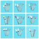 thumbnail image 3 of 7/juego de manicura cortador de diamante broca de molienda manicura fresa de cutícula herramienta de uñas accesorios de máquina rectificadora, 3 of 5