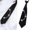 thumbnail image 2 of Aellinatey Fashion Necktie for Woman Business Meetings Pearl Necktie Pre Tied Neckwear, 2 of 12