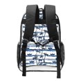 thumbnail image 2 of Susaid Palm Tree Print Clear Backpack See Through Transparent Plastic Clear Bookbags for School, College, Stadium,Work, 2 of 7