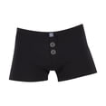 thumbnail image 1 of DGMIOCS Men's Breathable Microfiber Trunks Underwear Covered Band Multipack Black S, 1 of 3
