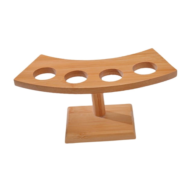 Soporte de exhibición de rollos de Sushi, soporte de madera para rollos de comida japonesa, soporte para servir comida, fiestas, bandeja de exhibición Mantenga 4