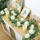 thumbnail image 5 of Guirnalda De Flores Artificiales De 1,9 M, Guirnalda De Rosas Falsas, Enredaderas Florales Para Bodas, Fiestas, Caminos De Mesa, Rosas De Seda, Decoraciones Para Eventos, Decoraci N Floral, 5 of 8