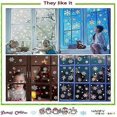 thumbnail image 5 of 321PCS Snowflake Window Clings for Glass Windows, 9 Sheets Christmas Window Clings for Glass Windows, Winter Window Clings, Xmas Window Clings, Christ, 5 of 5
