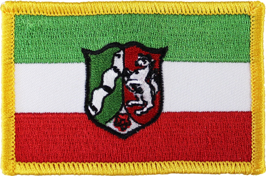 U24 Toppa Ricamata Westfalen – Patch Da Cucire O Stirare, 8x5 Cm, Qualità Top