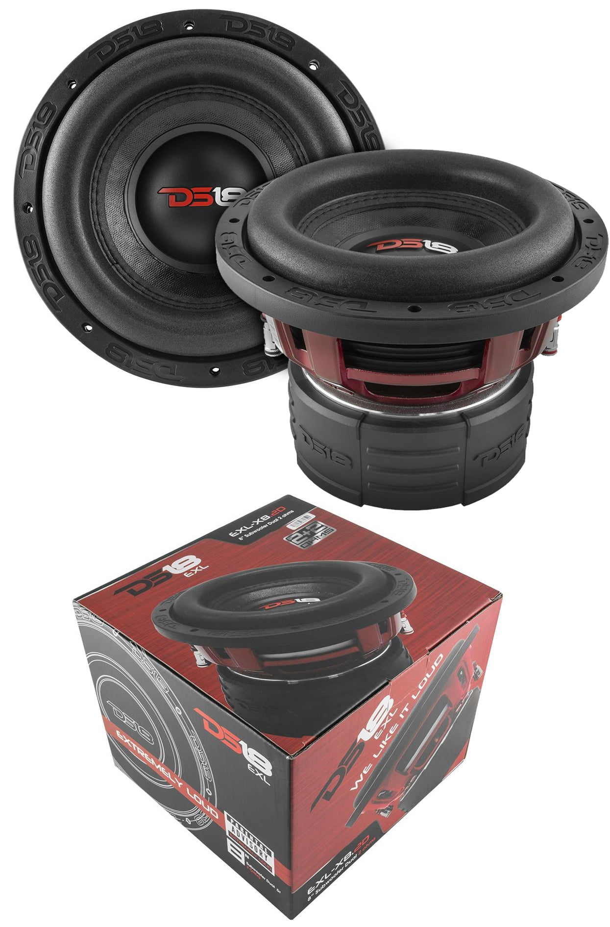 2 ohm 8 subwoofer