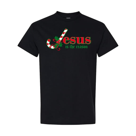 Inktastic Candy Cane Jesus T-Shirt